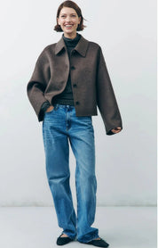 Kharla dames winterjas – oversized dikke jas met warme voering en moderne pasvorm