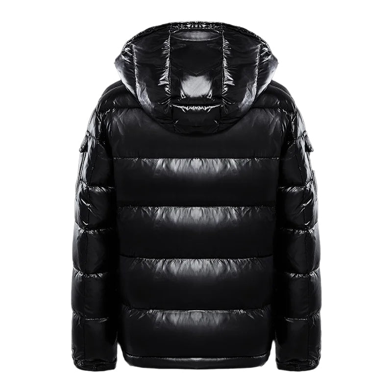 Noa – Glanzend pufferjack dames | Warme winterjas met luxe afwerking & comfortabele pasvorm