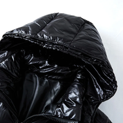 Noa – Glanzend pufferjack dames | Warme winterjas met luxe afwerking & comfortabele pasvorm