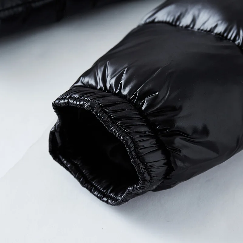 Noa – Glanzend pufferjack dames | Warme winterjas met luxe afwerking & comfortabele pasvorm