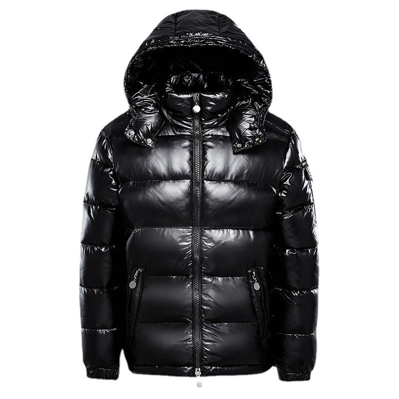 Noa – Glanzend pufferjack dames | Warme winterjas met luxe afwerking & comfortabele pasvorm