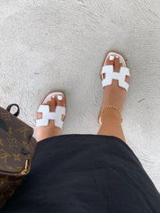 Jona | Vlakke Instap Sandalen | Comfortabele & Stijlvolle Zomersandalen