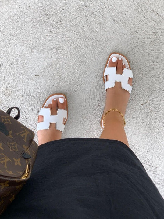 Jona | Vlakke Instap Sandalen | Comfortabele & Stijlvolle Zomersandalen