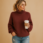 Linde | Tijdloze Gebreide Trui voor Dames – Elegant, Warm & Comfortabel