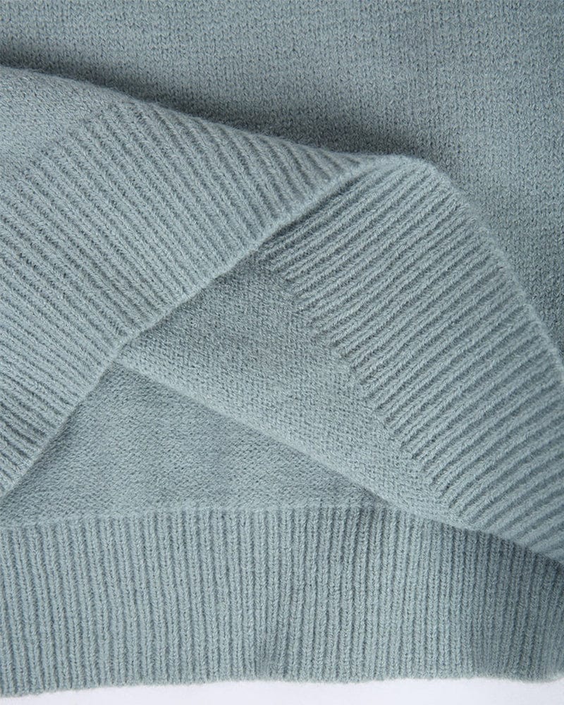 Dames gebreide trui – Fair Isle motief van wolmix met ronde hals