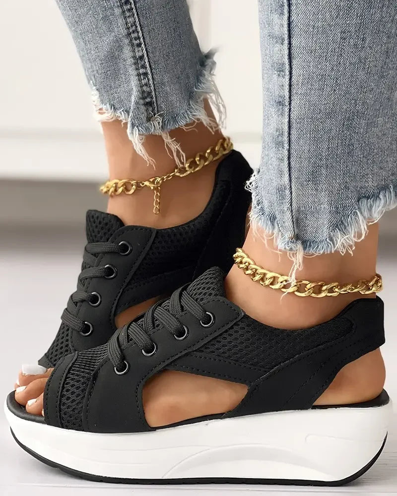 Orthopedische muffin-sandalen dames | Comfortabele zomersandalen met ondersteuning