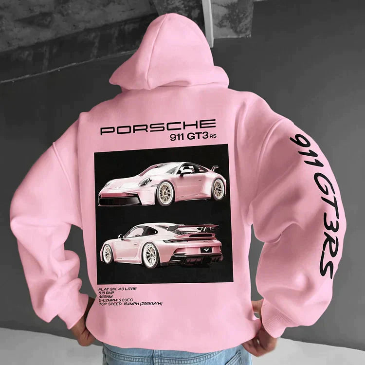 Sophia Oversized Hoodie Dames – Racing Hoodie met Unieke Mouwdetails