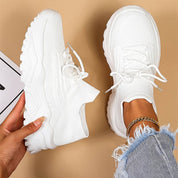 Chunky Sneakers – Lichtgewicht, Trendy en Comfortabel met Dikke Zool