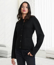Ultrazacht Kasjmier Vest met Knopen – Luxe Comfort & Tijdloze Stijl