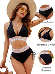 Corrigerende Bikini Dames | High Waist Zwemkleding met Buikcontrole
