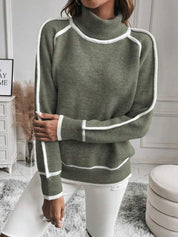 Ultra Gevoerd Damestrui – Warme Wintertrui met Zachte Fleece Binnenvoering