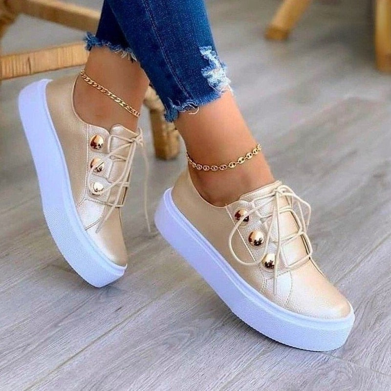 Elegante en Kleurrijke Sneakers voor Dames – 100% Echt Leer & Ultiem Comfort