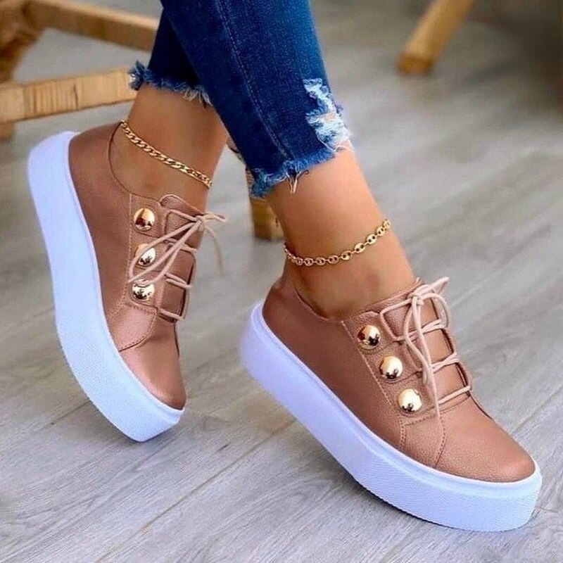 Elegante en Kleurrijke Sneakers voor Dames – 100% Echt Leer & Ultiem Comfort