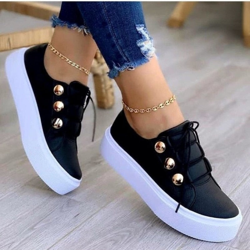 Elegante en Kleurrijke Sneakers voor Dames – 100% Echt Leer & Ultiem Comfort