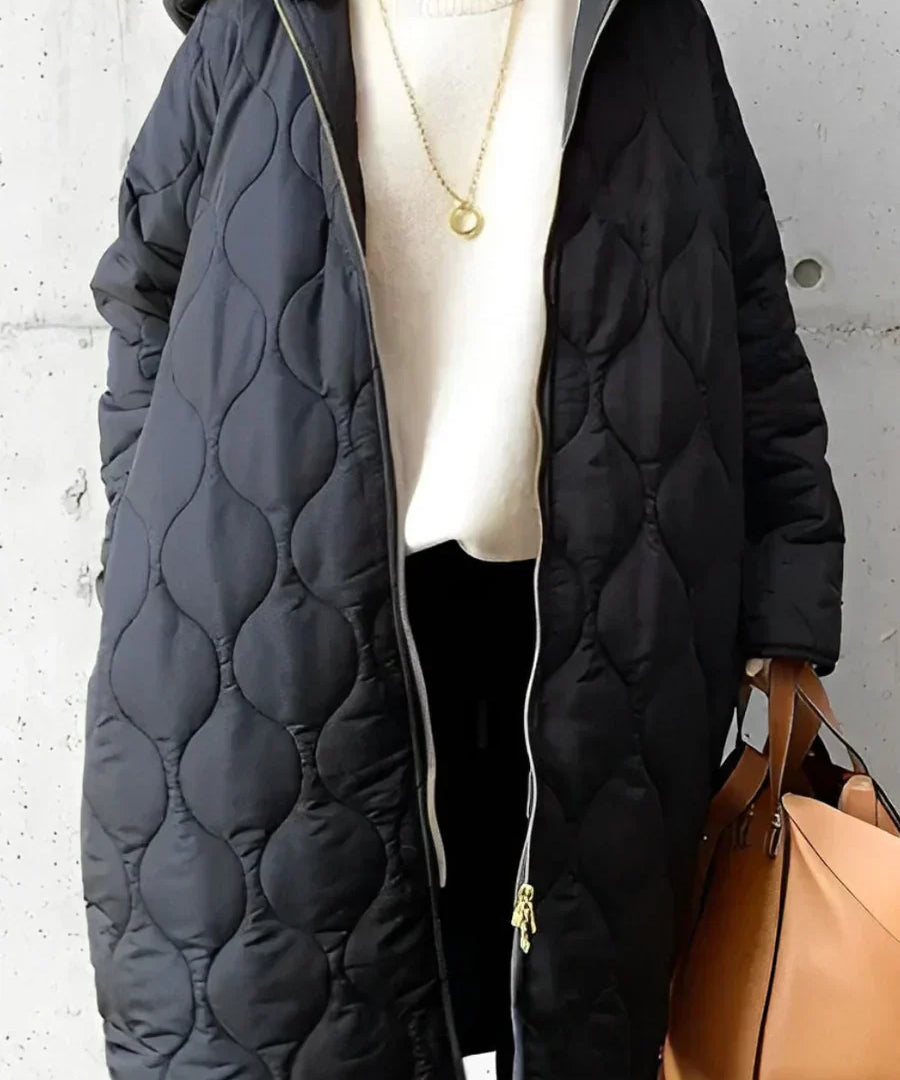 Dames Parka met Capuchon – Modieuze Dames Jas met Print, Duurzaam en Comfortabel