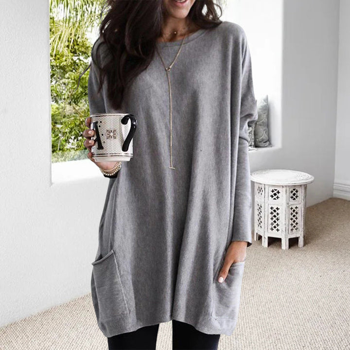 Lange Trui Dames – Comfortabele Oversized Trui met Tijdloos Design