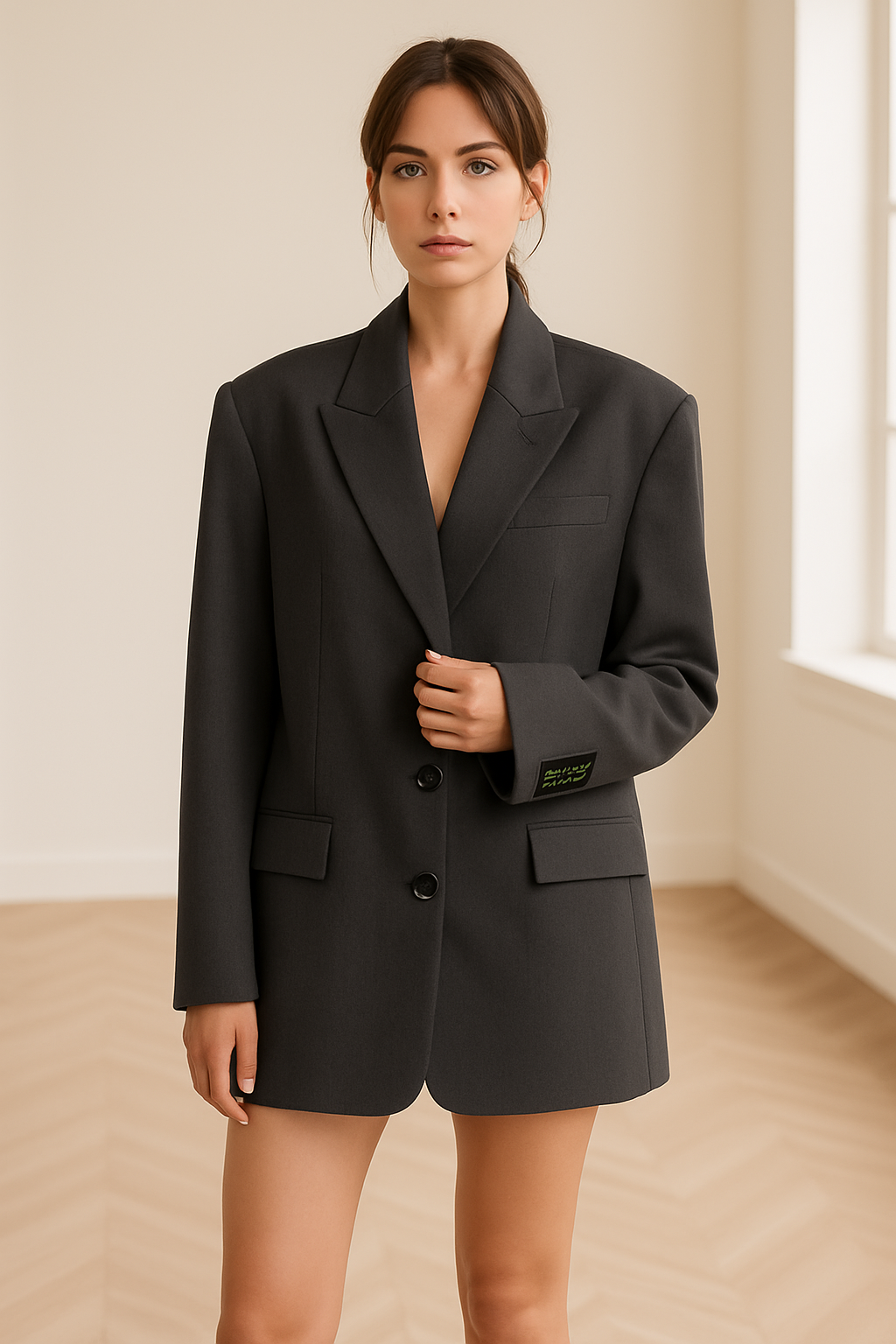 Myla dames blazer | Oversized klassieke blazer | Tijdloos design en veelzijdige pasvorm