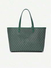 Casual Schouder Handtas Dames – Lichtgewicht PVC Tote Bag voor Studenten