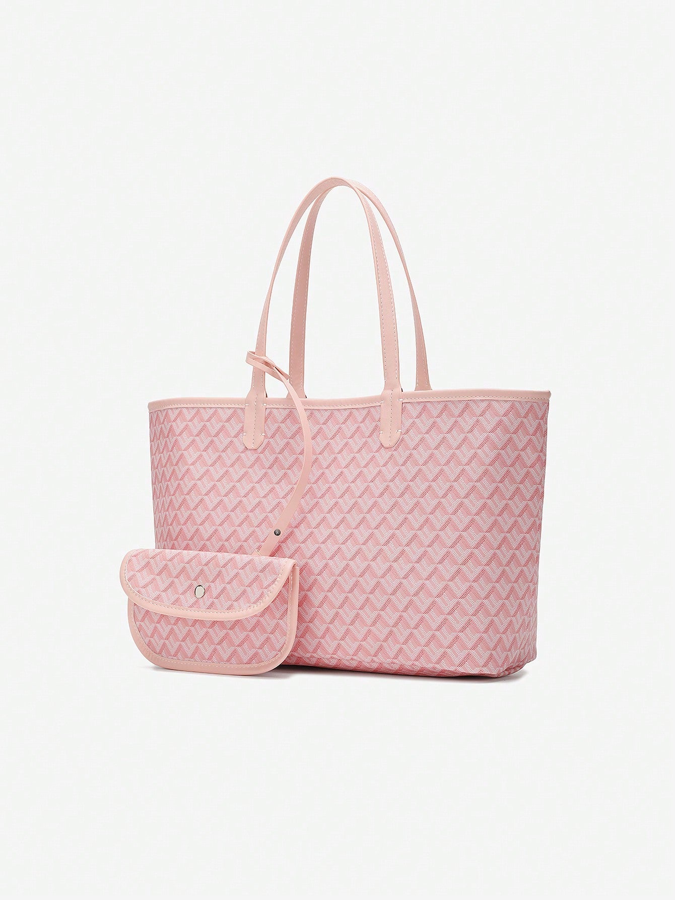 Casual Schouder Handtas Dames – Lichtgewicht PVC Tote Bag voor Studenten