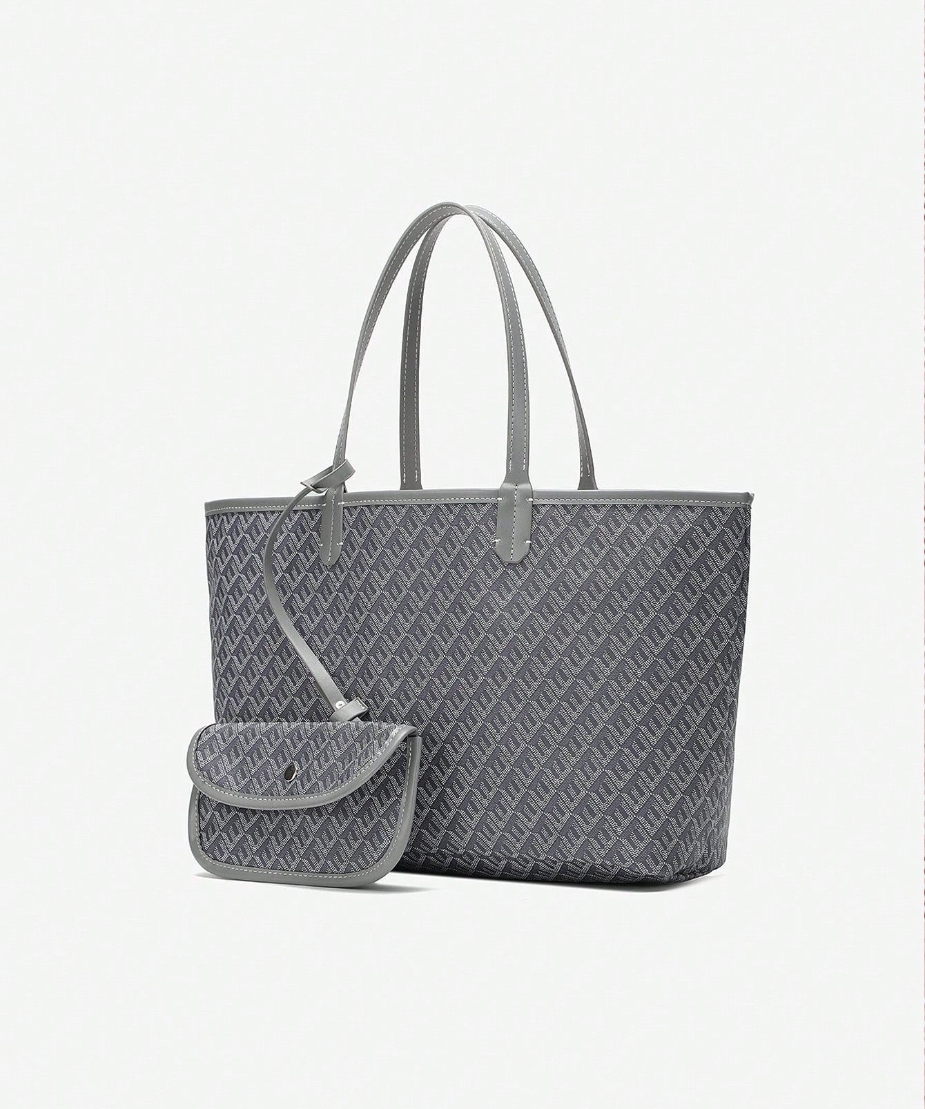 Casual Schouder Handtas Dames – Lichtgewicht PVC Tote Bag voor Studenten