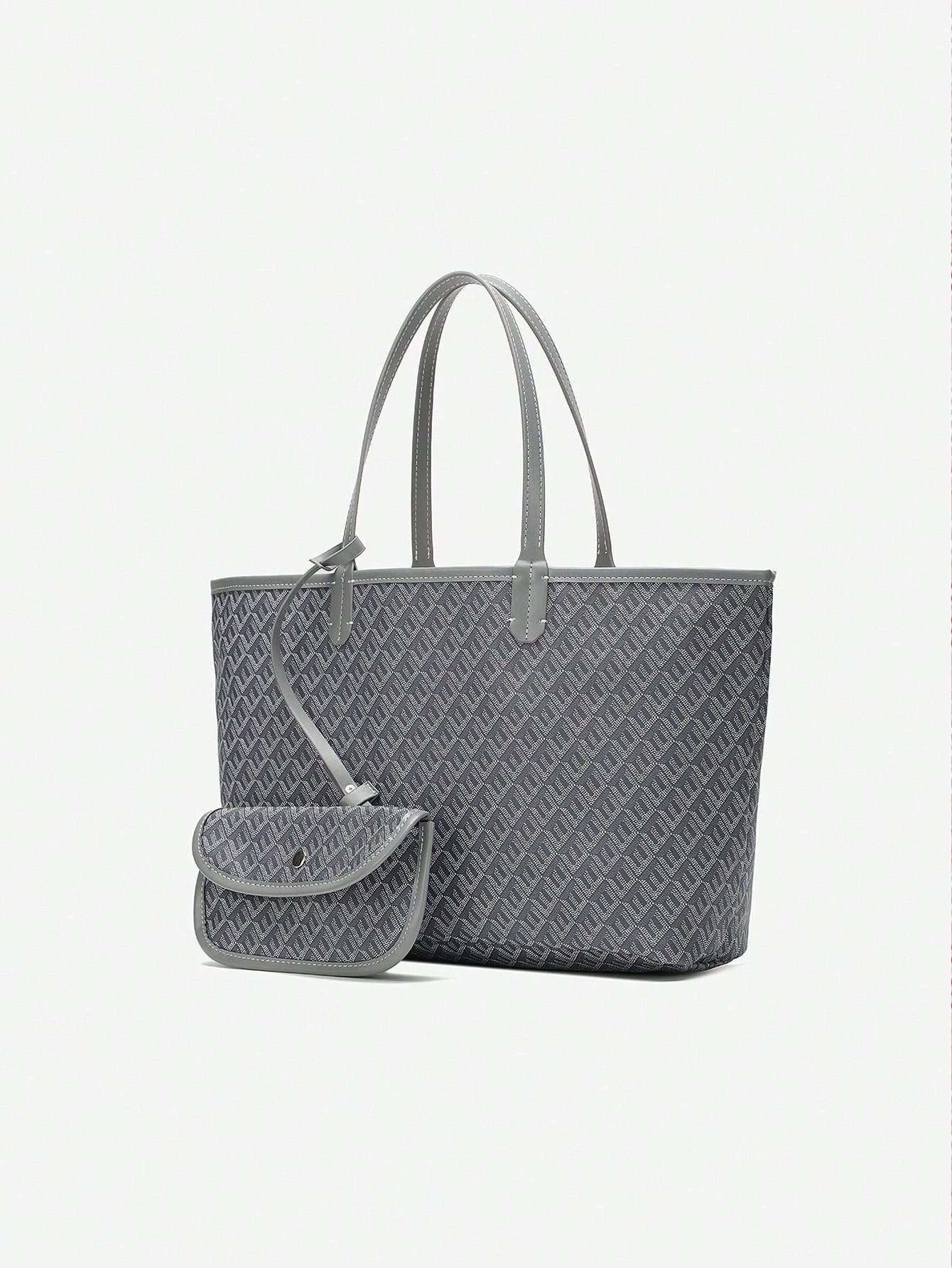 Casual Schouder Handtas Dames – Lichtgewicht PVC Tote Bag voor Studenten