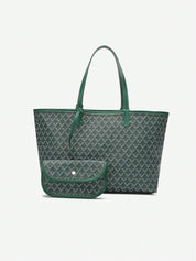 Casual Schouder Handtas Dames – Lichtgewicht PVC Tote Bag voor Studenten