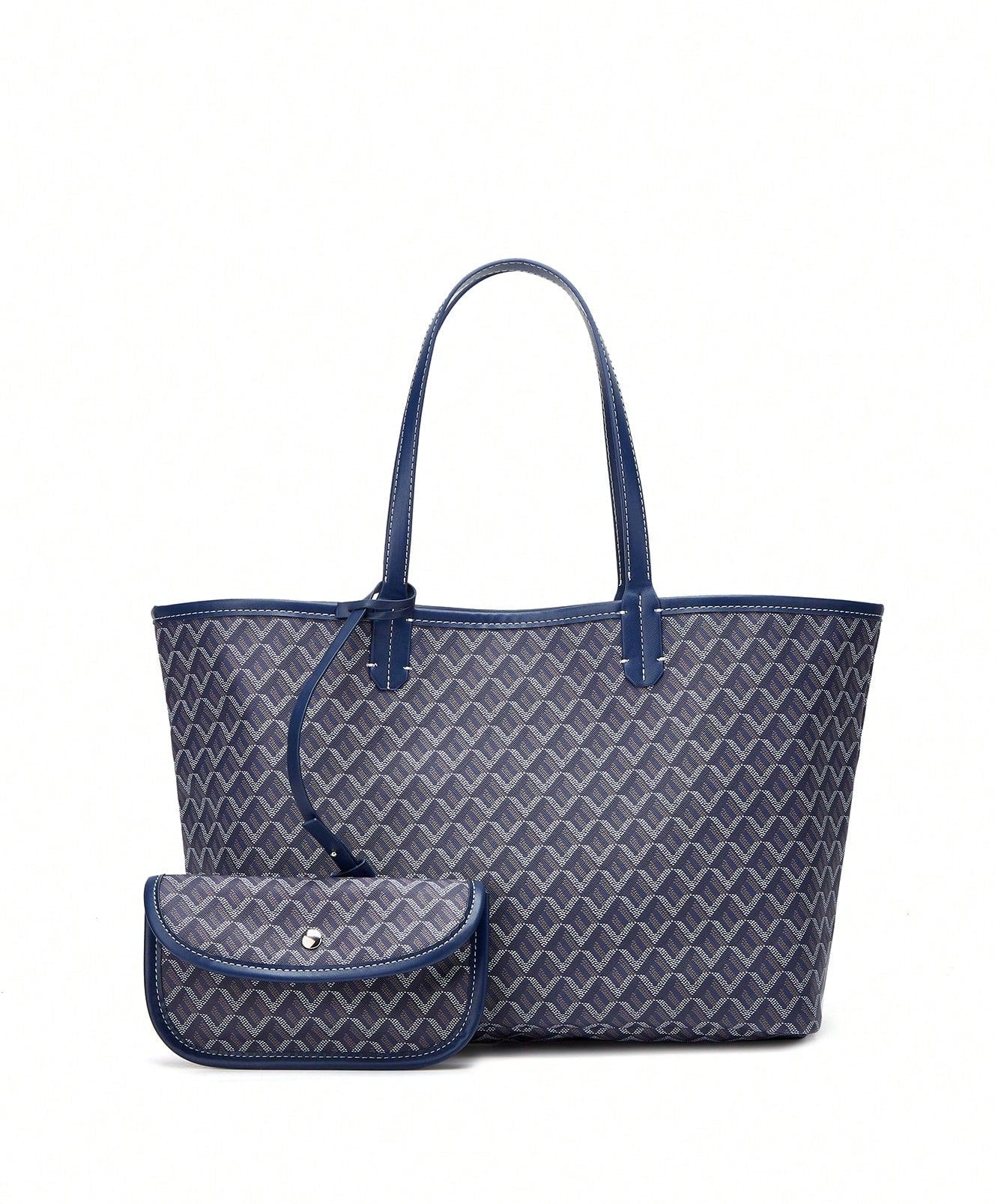 Casual Schouder Handtas Dames – Lichtgewicht PVC Tote Bag voor Studenten