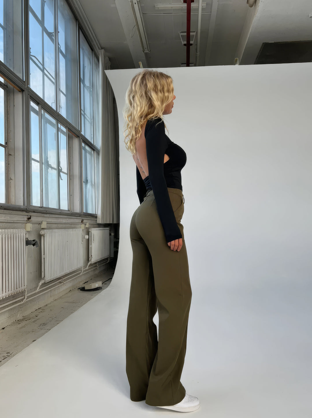 WideGrace dames broek – stijlvolle wijde broek, kreukvrij & comfortabel
