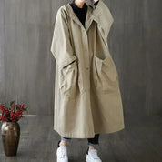 Dael | Oversized Trenchcoat voor Dames | Stijlvol, Warm & Waterafstotend