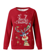 Quinty | Kersttrui voor Dames | Warme & Feestelijke Trui met Rendierprint