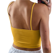 Omira korte top dames met bandjes – elegante cropped top voor dag & avond