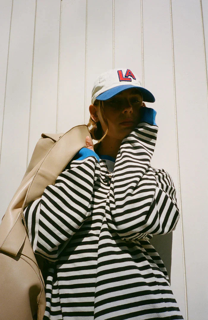 Gestreepte Losse Trui Dames – Oversized Trui met Moderne Streepprint & Relaxte Pasvorm