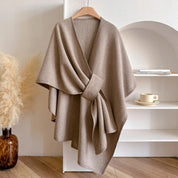 Celeste Dames Omslagdoek – Elegante Winddichte Wrap van Zachte Microvezelmix