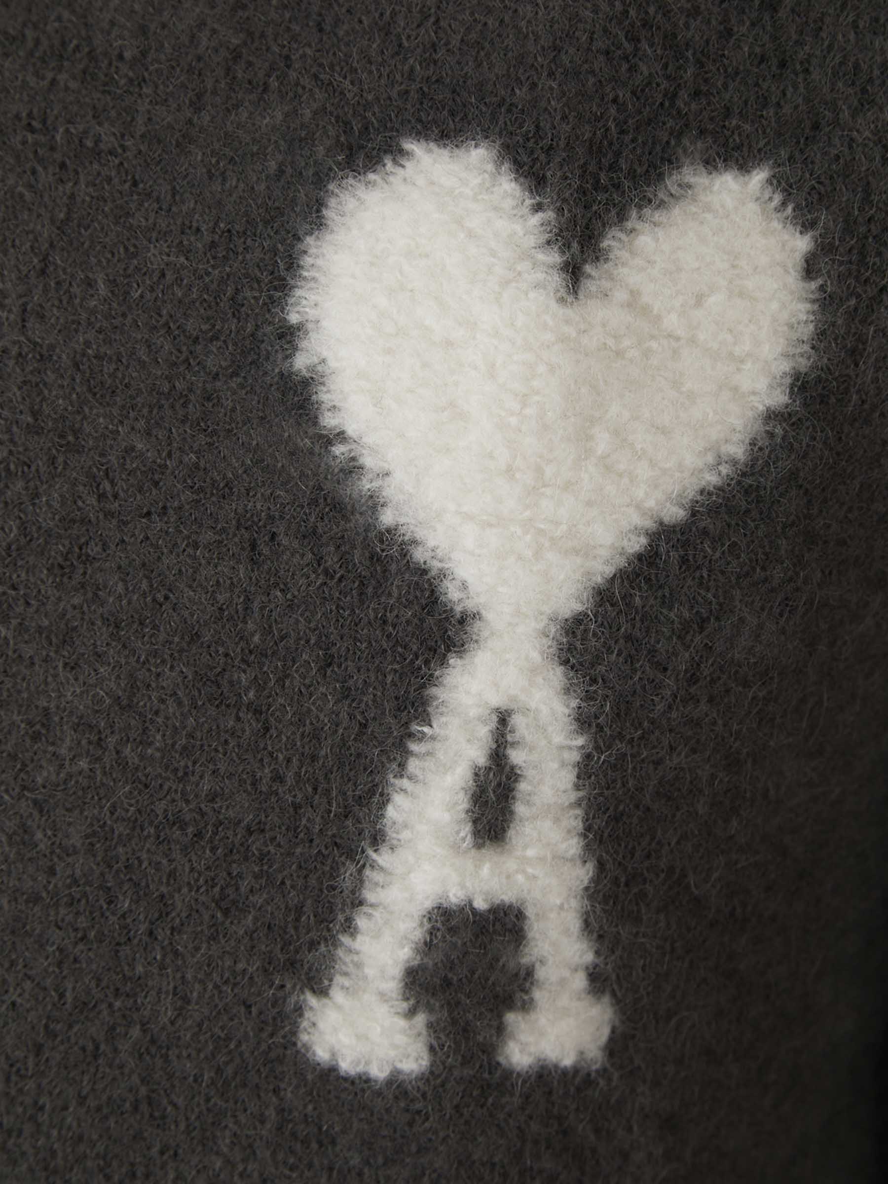 Heidi dames trui – zachte pullover met hartjesprint en comfortabele pasvorm