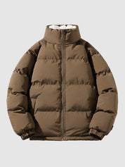 Johan dames pufferjas – warme fleecegevoerde winterjas met capuchon