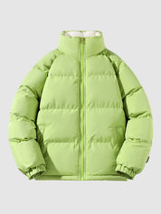 Johan dames pufferjas – warme fleecegevoerde winterjas met capuchon
