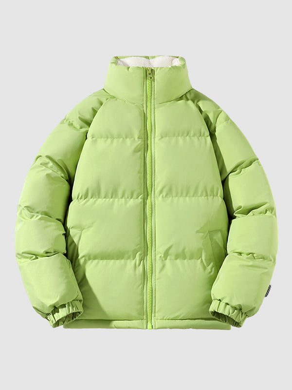 Johan dames pufferjas – warme fleecegevoerde winterjas met capuchon