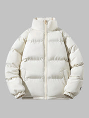 Johan dames pufferjas – warme fleecegevoerde winterjas met capuchon