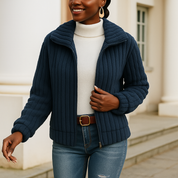 Aurora Lange Fleece Damesvest – Warm & Stijlvol Wintermust-have