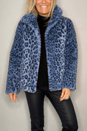 Graciela luipaardjack dames | Trendy winterjas met luipaardprint | Stijlvol statement jack