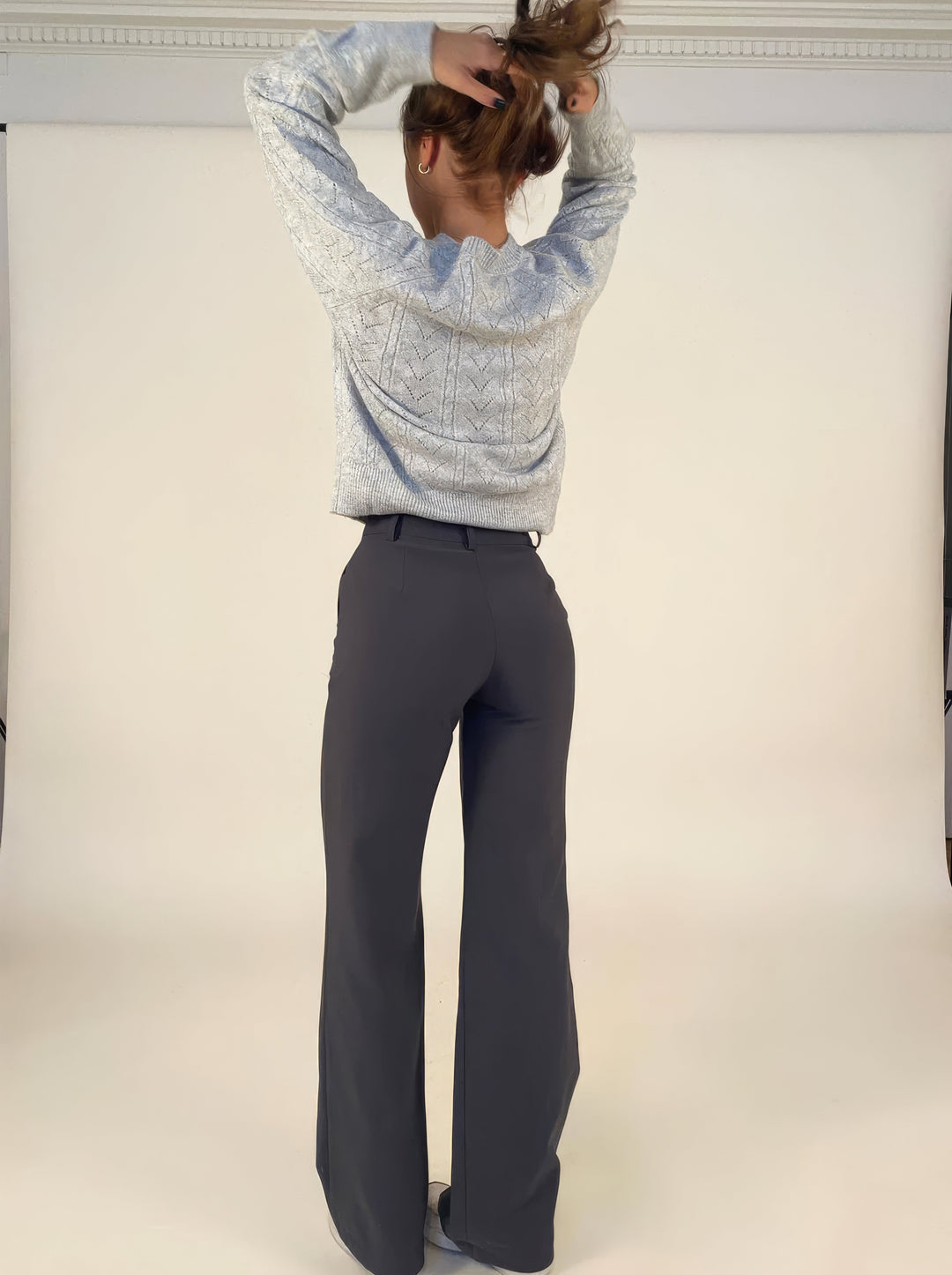 WideGrace dames broek – stijlvolle wijde broek, kreukvrij & comfortabel