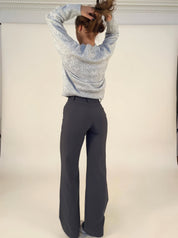 WideGrace dames broek – stijlvolle wijde broek, kreukvrij & comfortabel