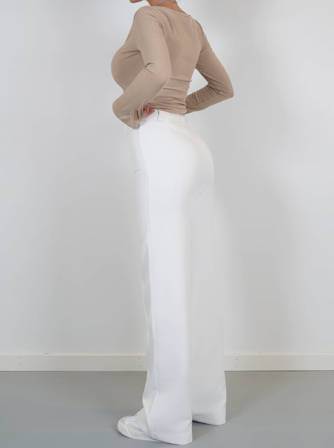 WideGrace dames broek – stijlvolle wijde broek, kreukvrij & comfortabel