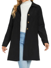 Lange Dames Trenchcoat – Amara | Elegante Jas met Tailleceintuur en Klassiek Design
