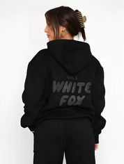 Dames Hoodie en Joggingpak Set – Comfortabele Loungewear met Trendy Print