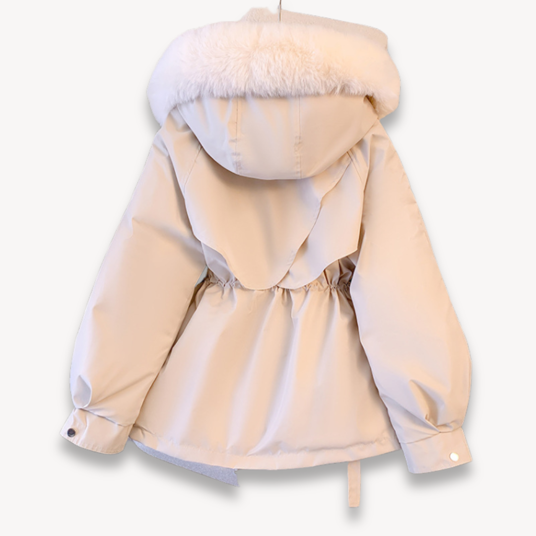 Loravelle dames winterparka – warme jas met capuchon en verstelbare pasvorm