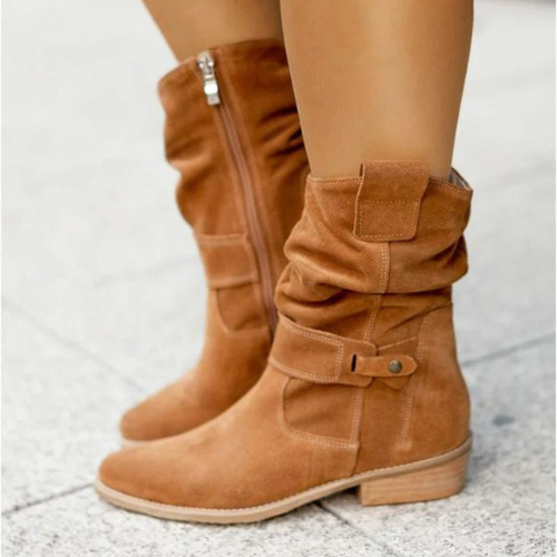 Annie Boots – Ergonomische Dameslaarzen met Lage Hak | Wintercomfort & Stijl