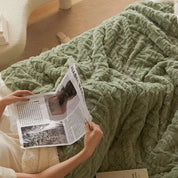 Dikke Lamswollen Winterdeken – Luxe Fleece Deken voor Ultieme Warmte en Comfort | WarmWool