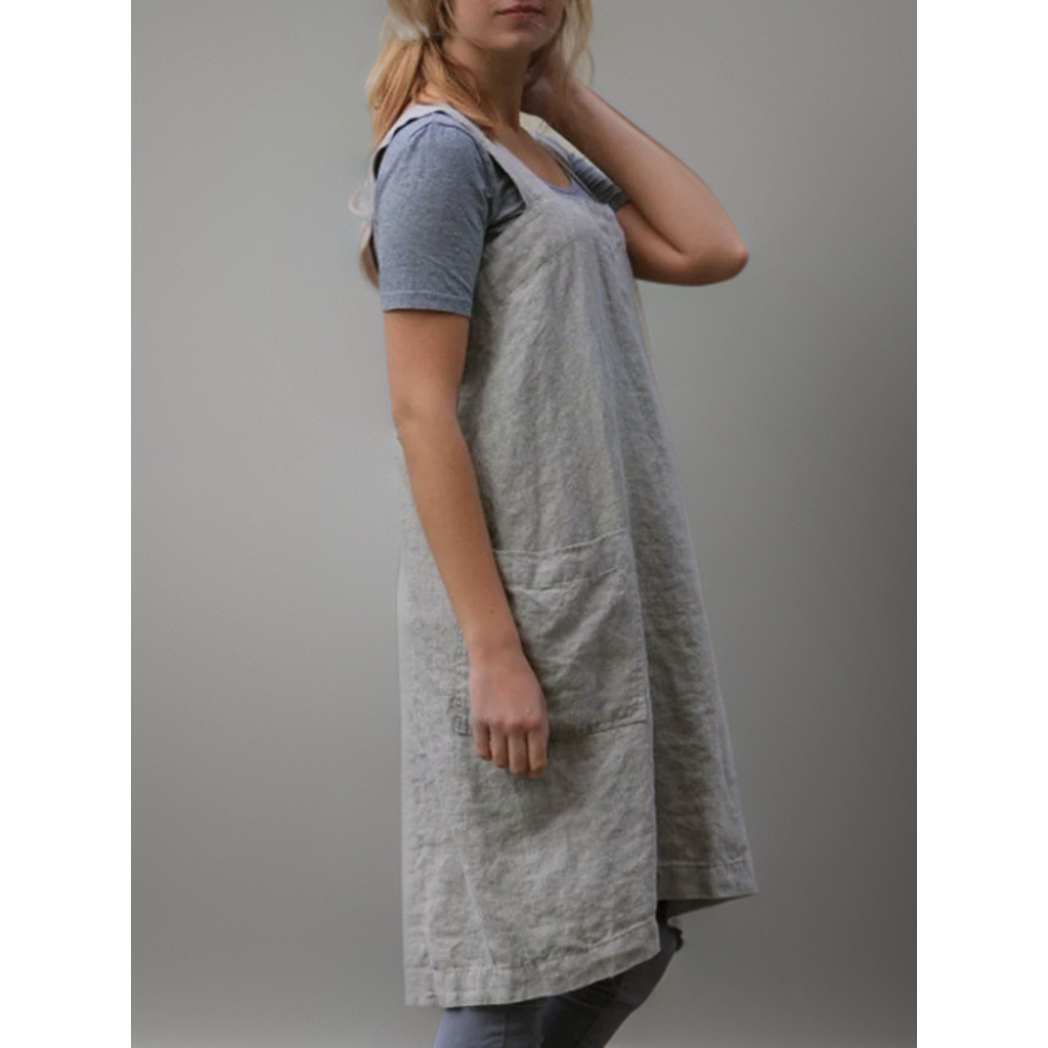 Dames Schortjurk met Zakken | Comfortabele en Functionele