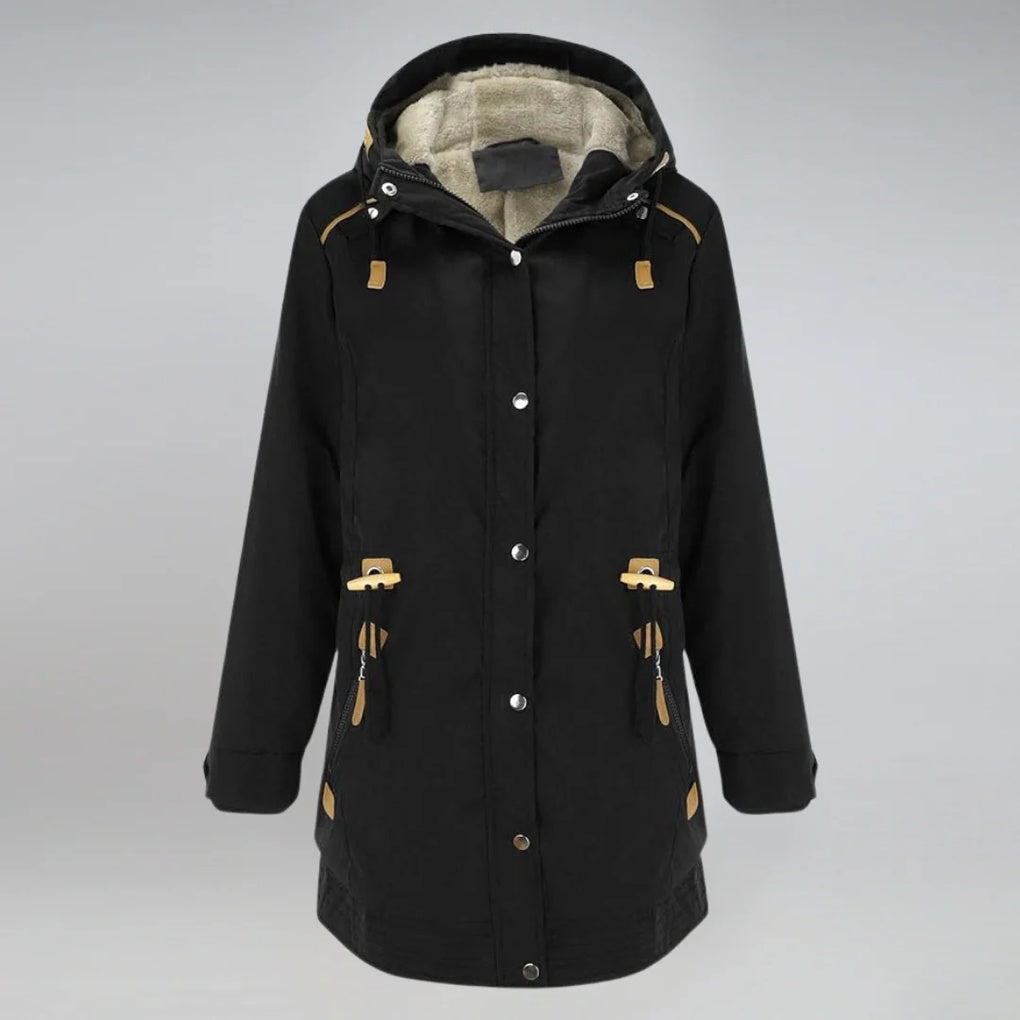 Parka-jas voor dames – warme, waterafstotende jas met capuchon